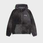 Stussy Beach Shell Wave Dye Black