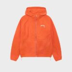 Essential Stussy Beach Shell Wave Dye Orange