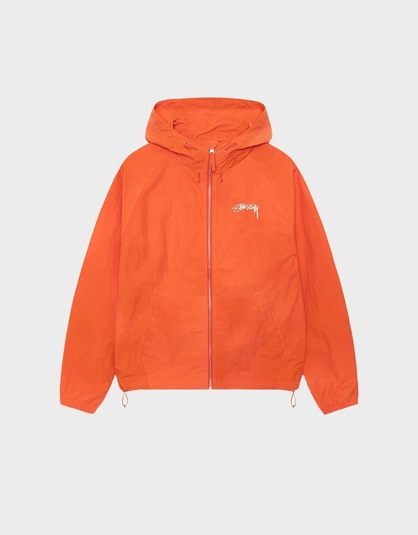 hm_stussy-beach-shell-wave-dye-orange-hoodie_0 Essential Stussy Beach Shell Wave Dye Orange - Image 1