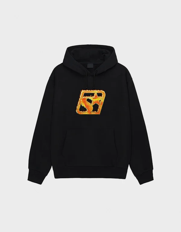 hm_stussy-black-blaze-hoodie_0 Stussy Black Blaze - Image 1
