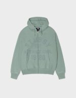 Stüssy Established Zip Grey Green