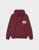 Buy Stussy Mantra Zip Burgundy Today - Image 2