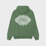 Essential Stussy Mantra Zip Green
