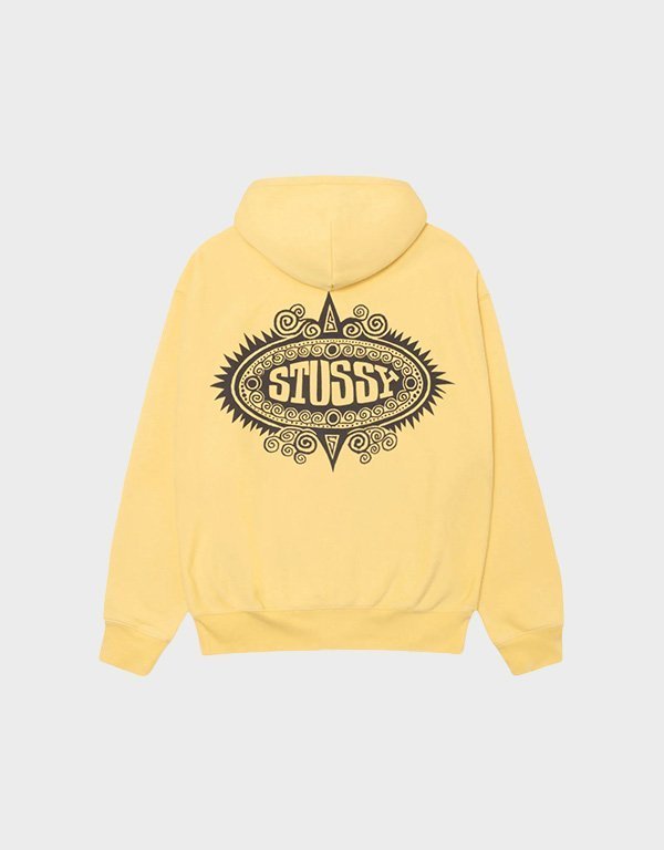 hm_stussy-mantra-zip-yellow-hoodie_0 Stussy Mantra Zip Yellow - Image 1