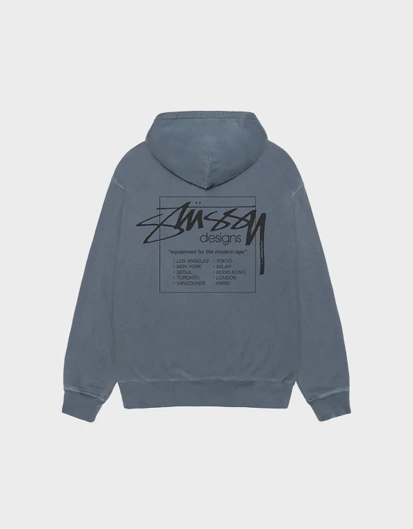 hm_stussy-modern-age-navy-pigment-dyed-hoodie_0 Stussy Modern Age Navy Pigment Dyed - Image 1