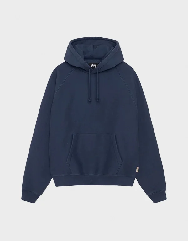 hm_stussy-navy-relaxed-hoodie_0 Stussy Navy Relaxed - Image 1