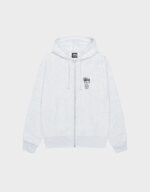 Latest Stussy Swim Out Zip Ash Heather - HOODIE