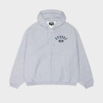 Latest Stussy Varsity Grey Heather - HOODIE