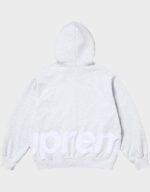 Premium Supreme Big Logo Zip Heather Grey - Image 2