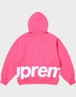 Supreme Big Logo Zip Up Magenta - Image 2