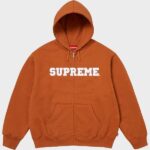 Supreme Collegiate Applique Rust