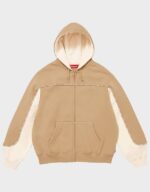 Signature Supreme Piping Zip up Tan