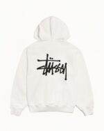 BASIC STÜSSY ZIP HOODIE PIGMENT DYED - Image 2