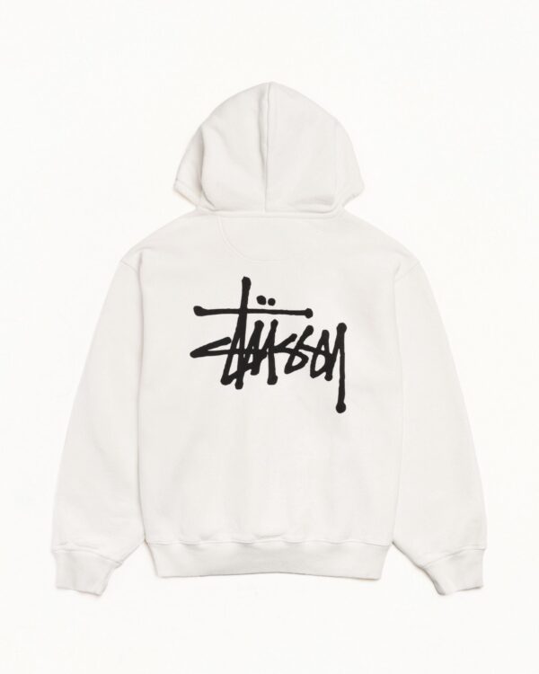 BASIC STÜSSY ZIP HOODIE PIGMENT DYED - Image 2