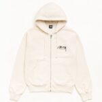 New BEACH ROOTS ZIP HOODIE GARMENT DYED - FLEECE