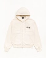 New BEACH ROOTS ZIP HOODIE GARMENT DYED - FLEECE