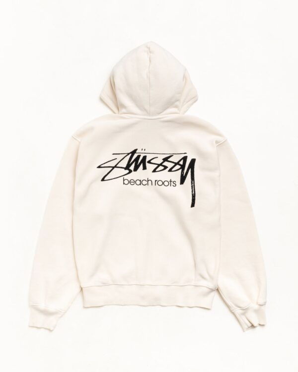 New BEACH ROOTS ZIP HOODIE GARMENT DYED - FLEECE - Image 2